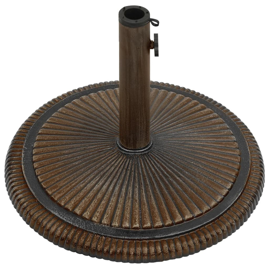 Parasolvoet Gietijzer Kleurig 45 x 45 x 30 cm Brons