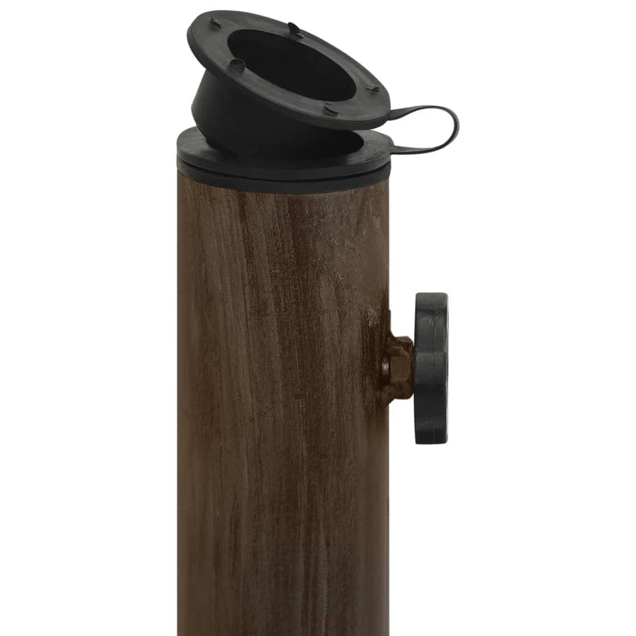 Parasolvoet Gietijzer Kleurig 45 x 45 x 30 cm Brons