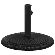 Parasolvoet 45x45x30 cm gietijzer zwart