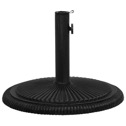 Parasolvoet Gietijzer 45 x 45 x 30 cm Zwart