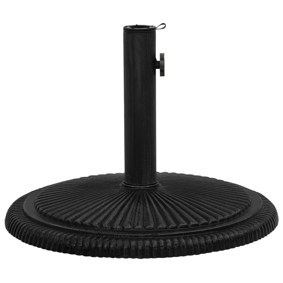 Parasolvoet Gietijzer 45 x 45 x 30 cm Zwart