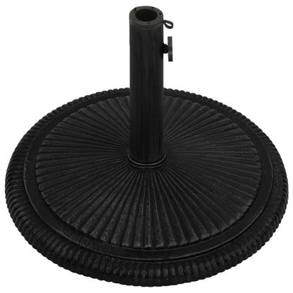 Parasolvoet Gietijzer 45 x 45 x 30 cm Zwart