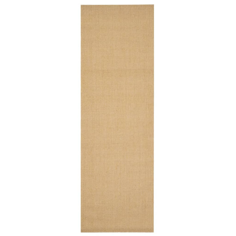 Vloerkleed 80x250 cm natuurlijk sisal