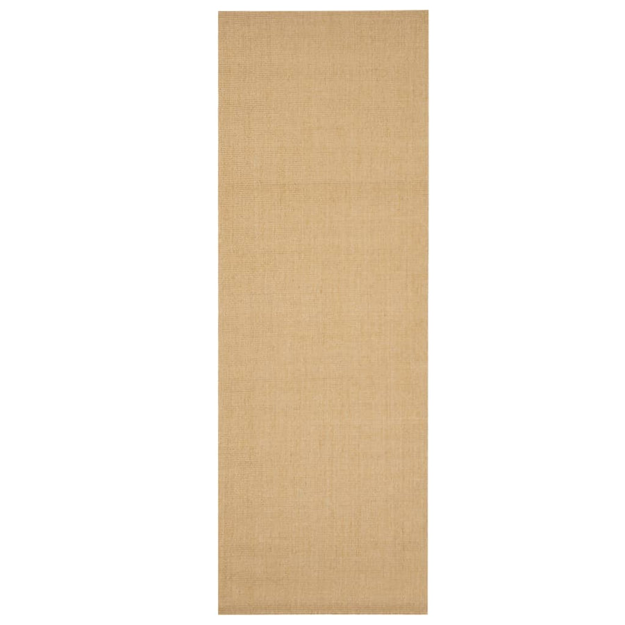 Vloerkleed 100X300 Cm Natuurlijk Sisal 100 x 300 cm Naturel