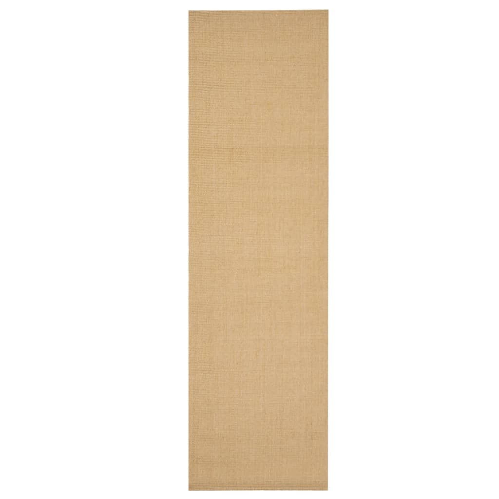 Vloerkleed 100X350 Cm Natuurlijk Sisal 100 x 350 cm Naturel