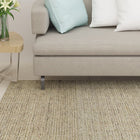 Vloerkleed Natuurlijk Sisal Groen 100 x 350 cm Taupe