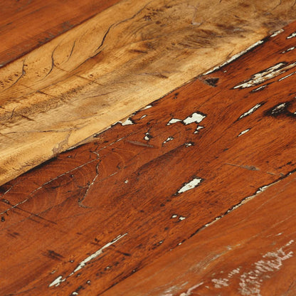 Salontafel Ø68 Cm 68 x 35 cm massief gerecycled hout