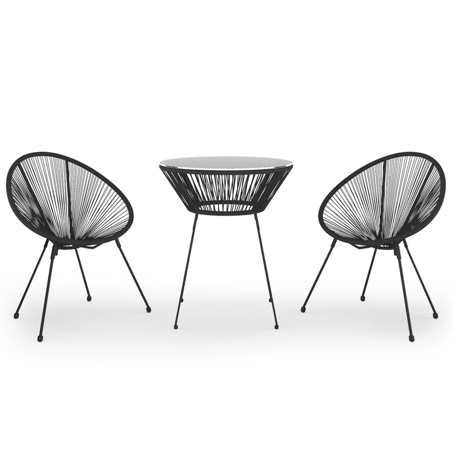 -Delige Tuinset Zwart 3