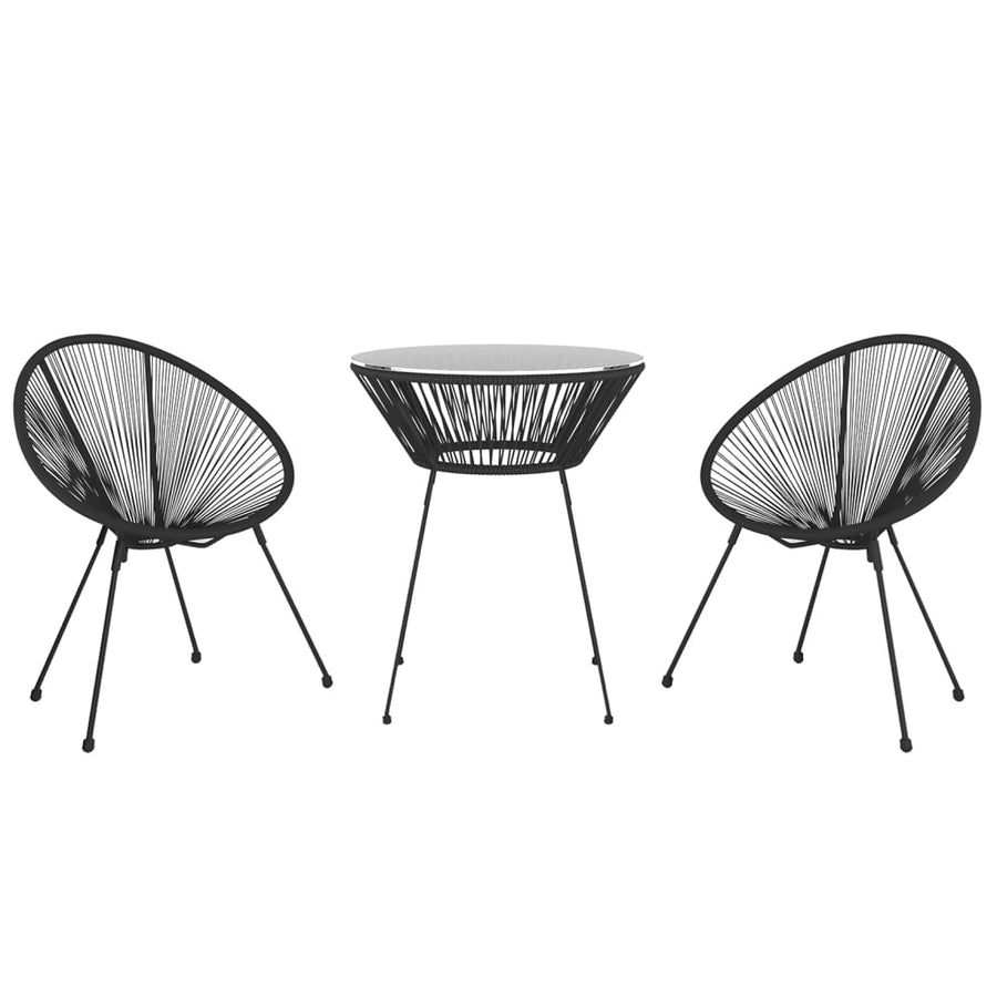 -Delige Tuinset Zwart 3