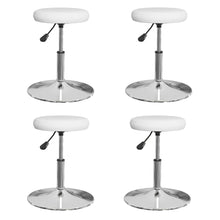 Eetkamerstoelen Kunstleer 4 Wit