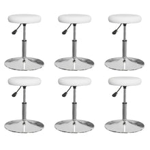 Eetkamerstoelen Kunstleer 6 Wit