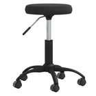 Massagekruk fluweel zwart verstelbaar 42-54 cm