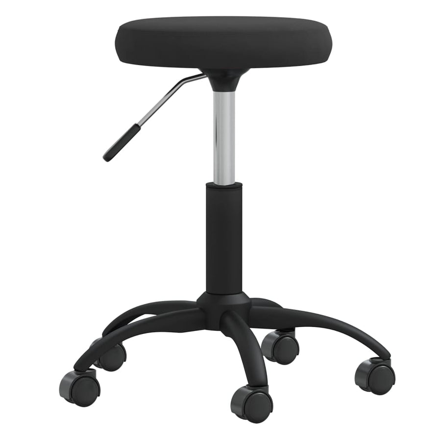 Massagekruk Fluweel Zwart