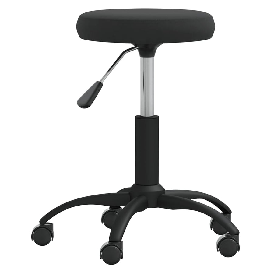 Massagekruk Fluweel Zwart