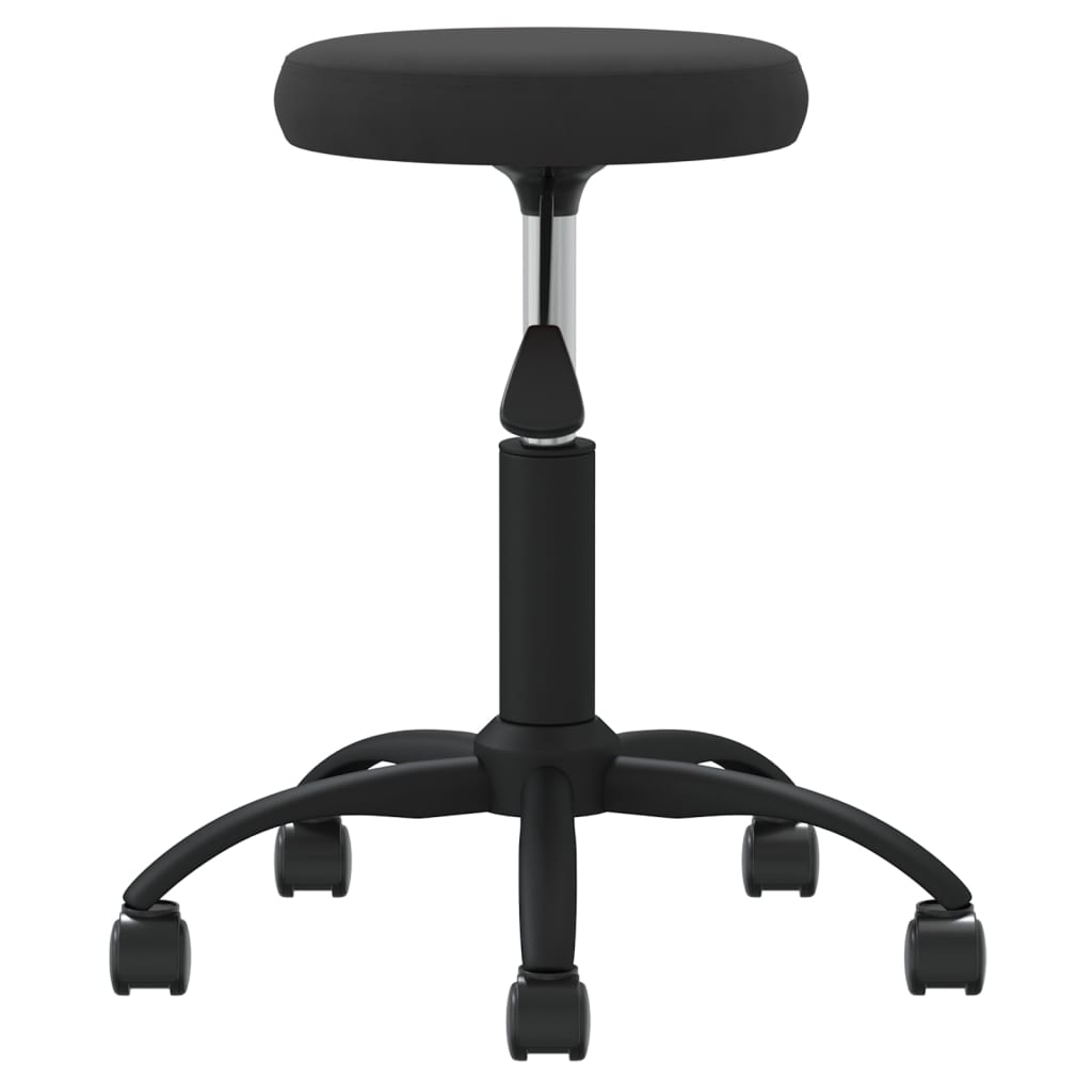 Massagekruk Fluweel Zwart