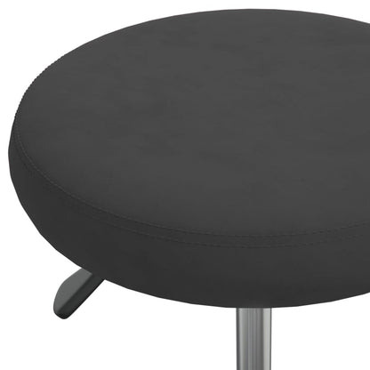Massagekruk Fluweel Zwart