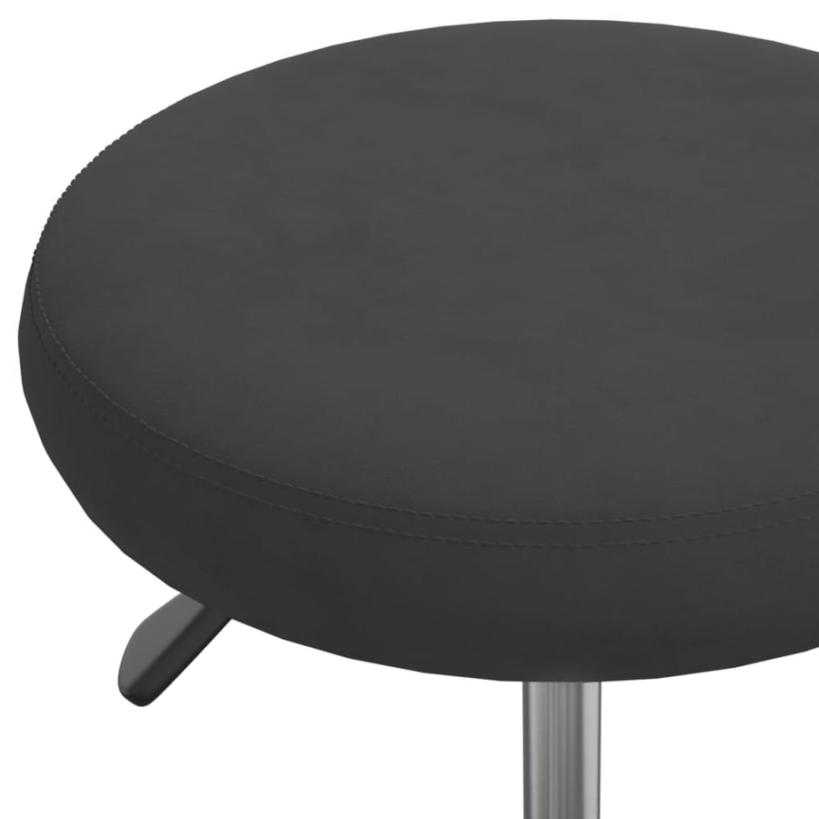 Massagekruk Fluweel Zwart