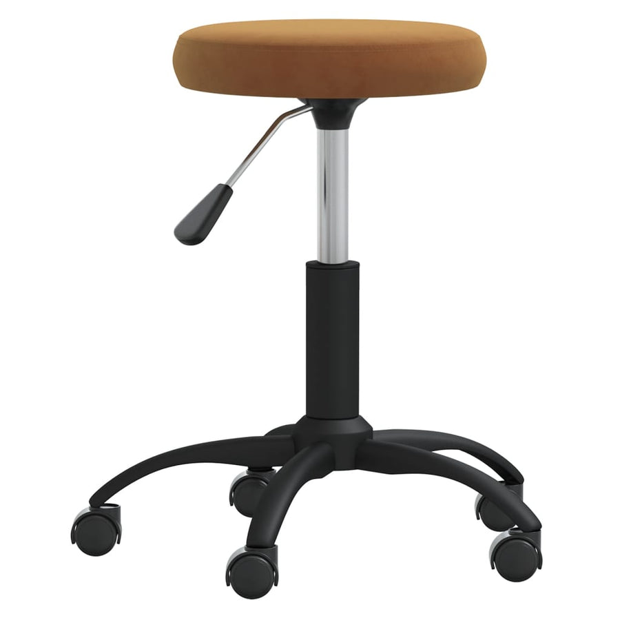 Massagekruk fluweel bruin