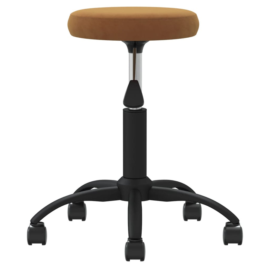 Massagekruk fluweel bruin