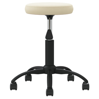 Massagekruk fluweel crèmekleurig