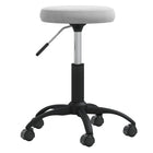 Massagekruk fluweel lichtgrijs 42-54 cm
