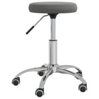 Massagekruk fluweel donkergrijs 31x(42-54)cm