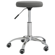 Massagekruk fluweel donkergrijs 31x(42-54)cm