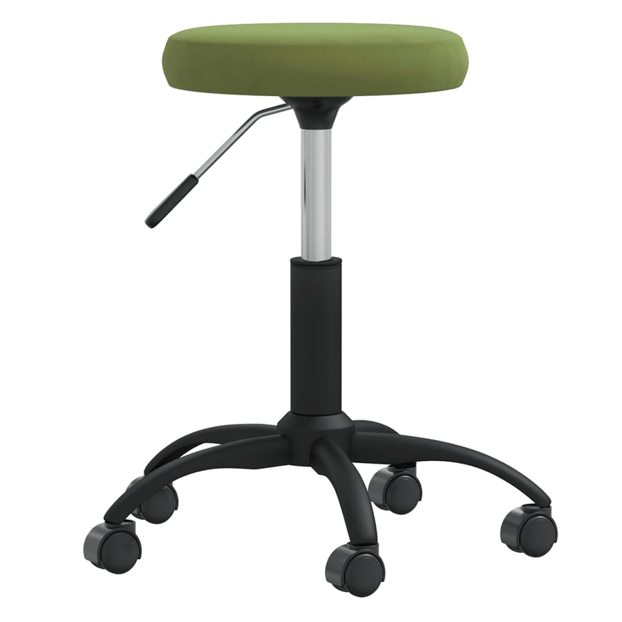 Massagekruk fluweel lichtgroen