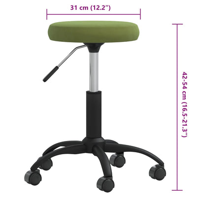 Massagekruk fluweel lichtgroen