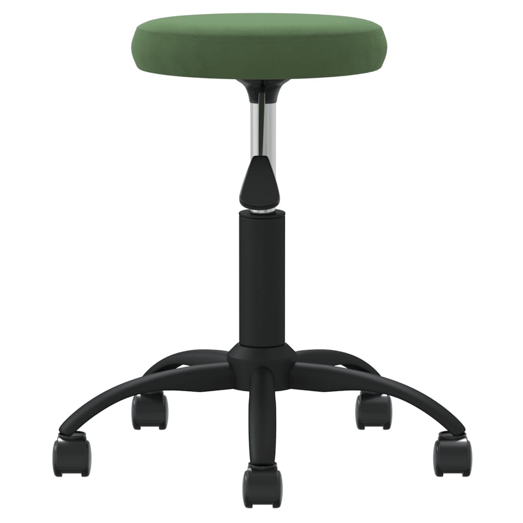 Massagekruk fluweel donkergroen