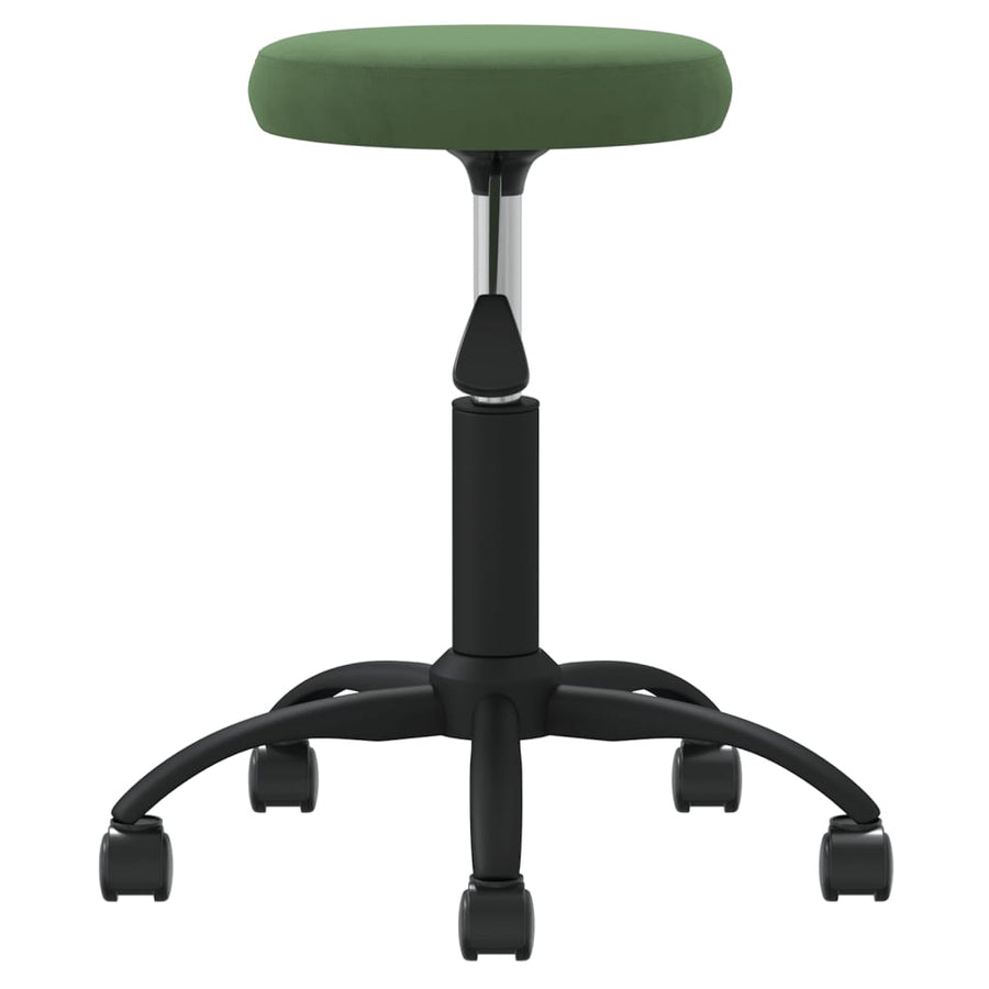 Massagekruk fluweel donkergroen