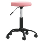 Velvet Pink Massage Stool