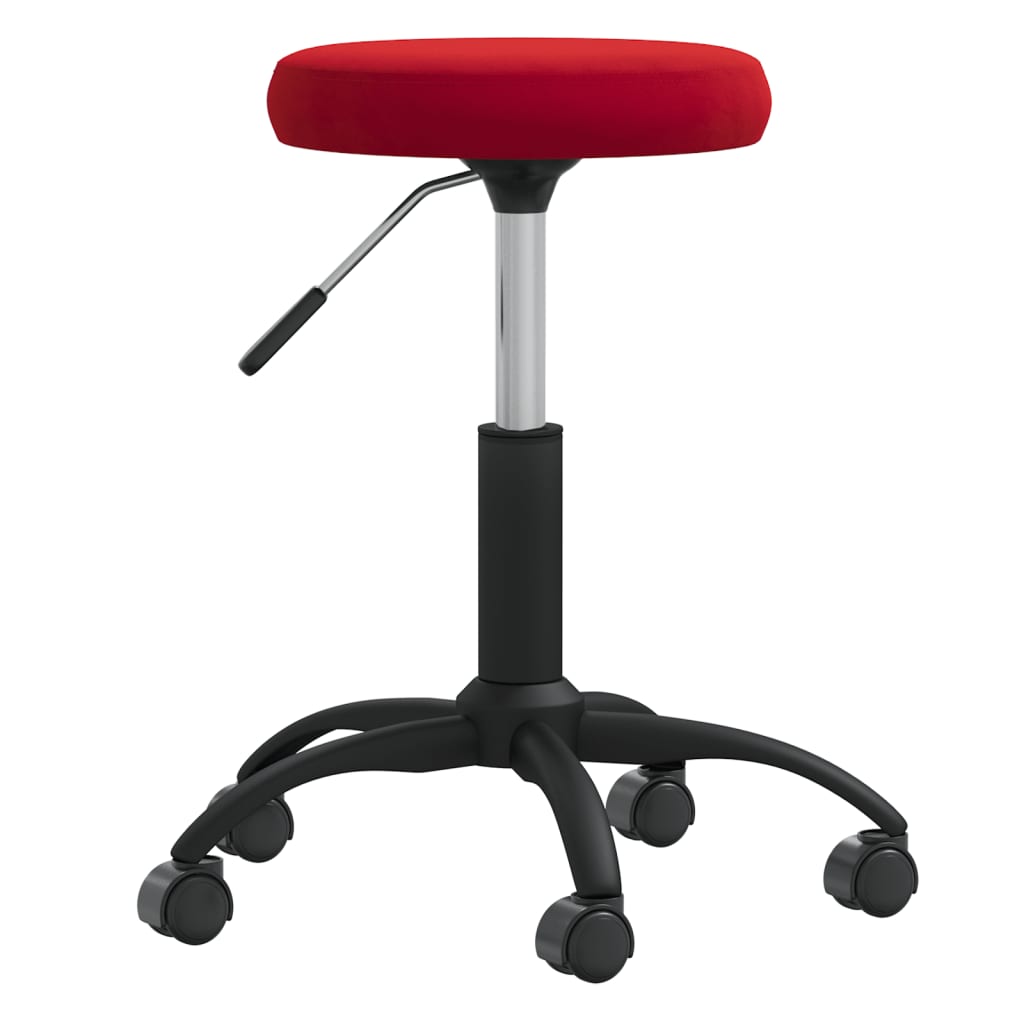 Massagekruk fluweel wijnrood