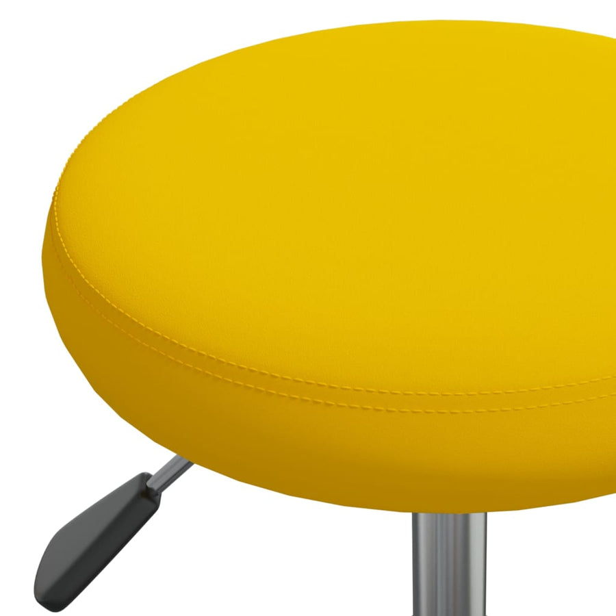 Massagekruk fluweel mosterdgeel