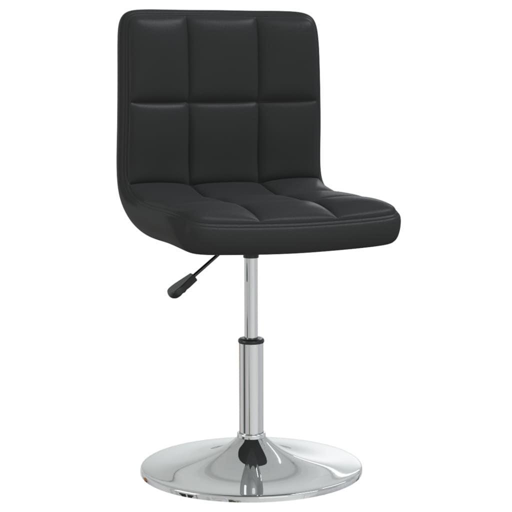 Eetkamerstoelen 6 St Kunstleer Zwart