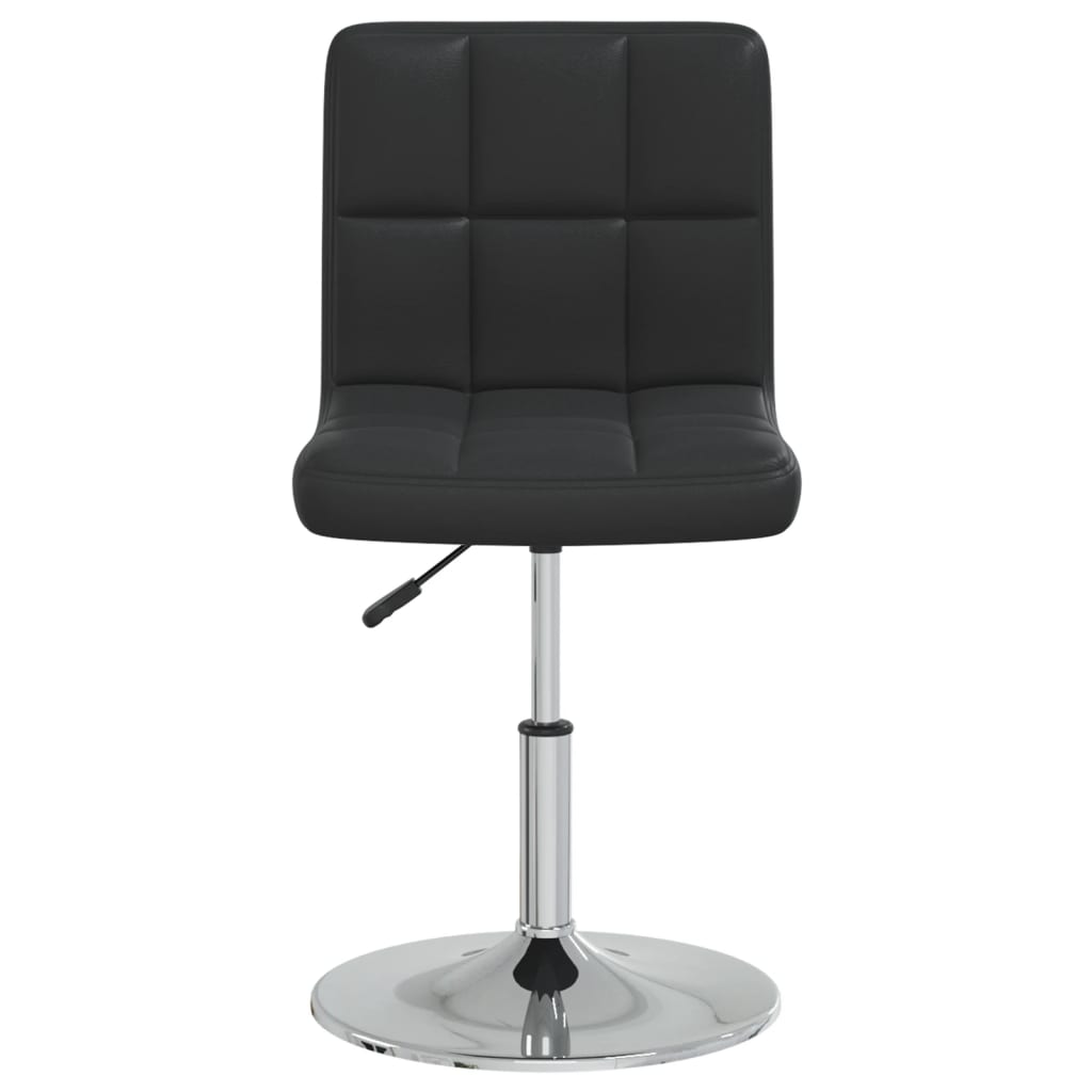 Eetkamerstoelen 6 St Kunstleer Zwart