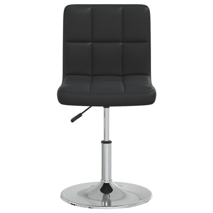 Eetkamerstoelen 6 St Kunstleer Zwart