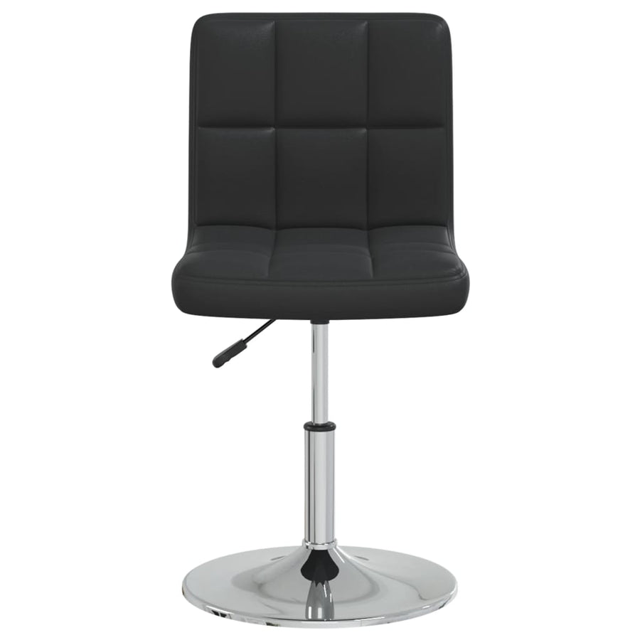 Eetkamerstoelen 6 St Kunstleer Zwart