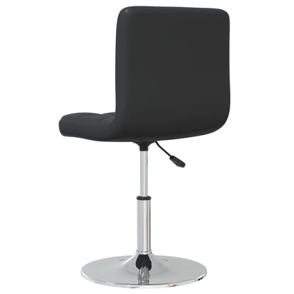 Eetkamerstoelen 6 St Kunstleer Zwart