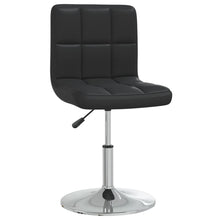 Eetkamerstoel Kunstleer Zwart 1