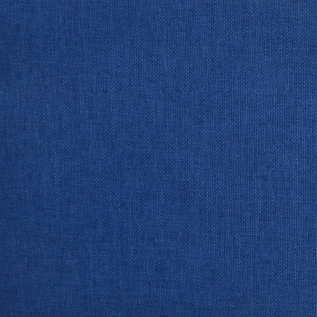 Eetkamerstoelen Draaibaar 4 St Stof Blauw
