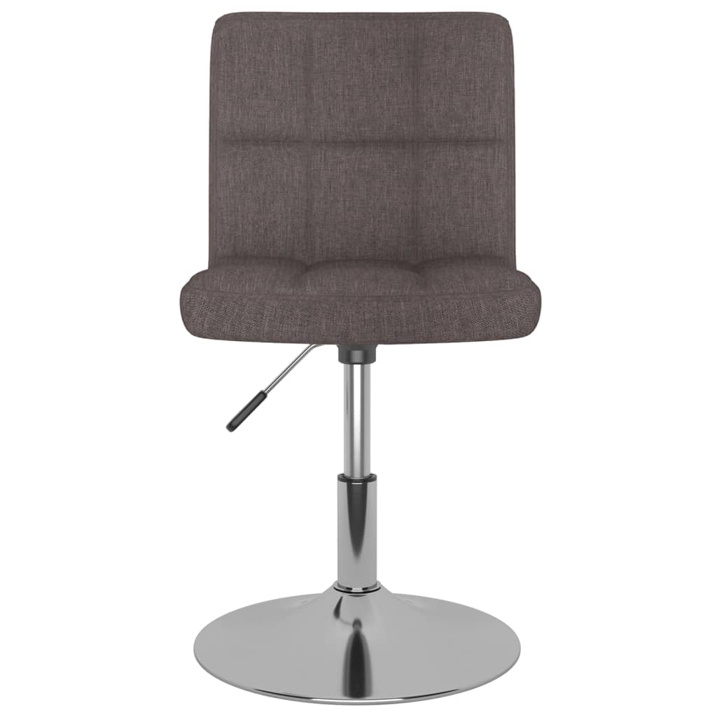 Eetkamerstoelen 4 St Draaibaar Stof Taupe