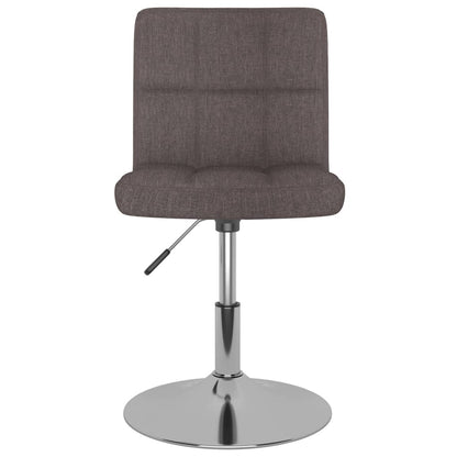 Eetkamerstoelen 4 St Draaibaar Stof Taupe