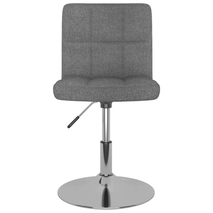 Eetkamerstoelen 6 St Stof Lichtgrijs