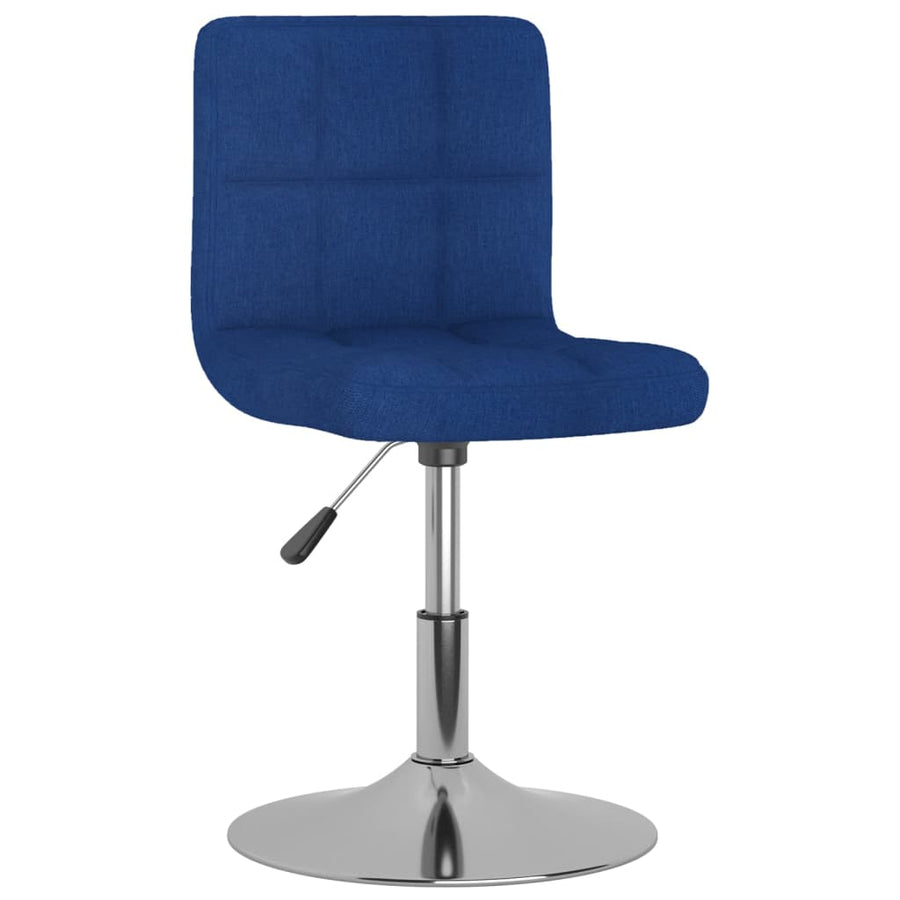 Eetkamerstoelen Draaibaar 6 St Stof Blauw