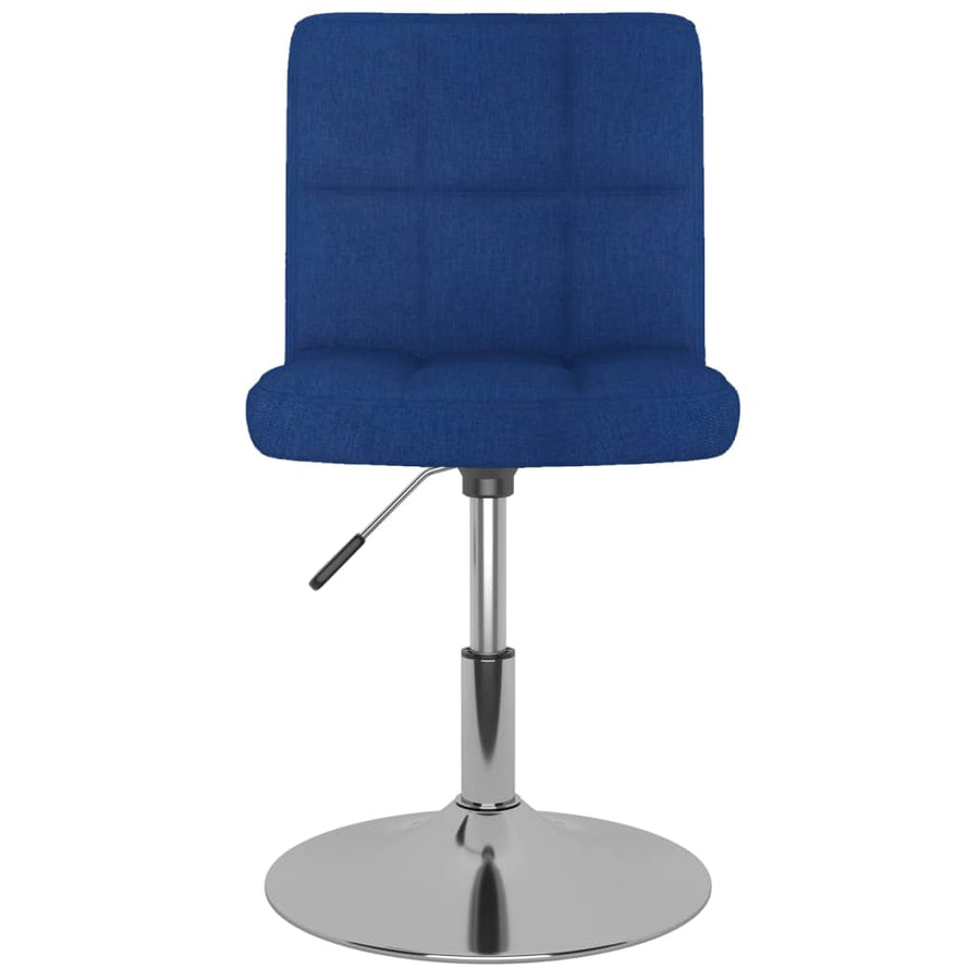 Eetkamerstoelen Draaibaar 6 St Stof Blauw