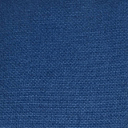 Eetkamerstoel draaibaar stof blauw