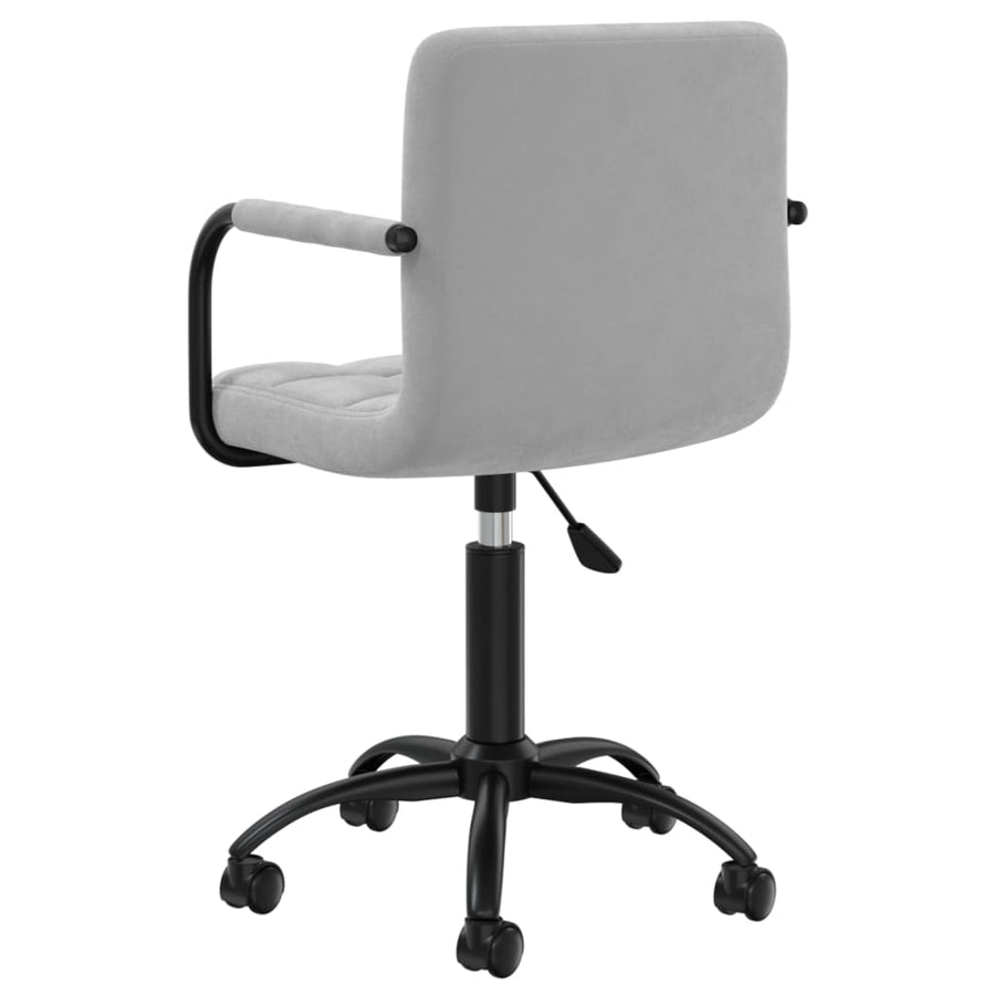 Eetkamerstoelen Draaibaar Fluweel 4