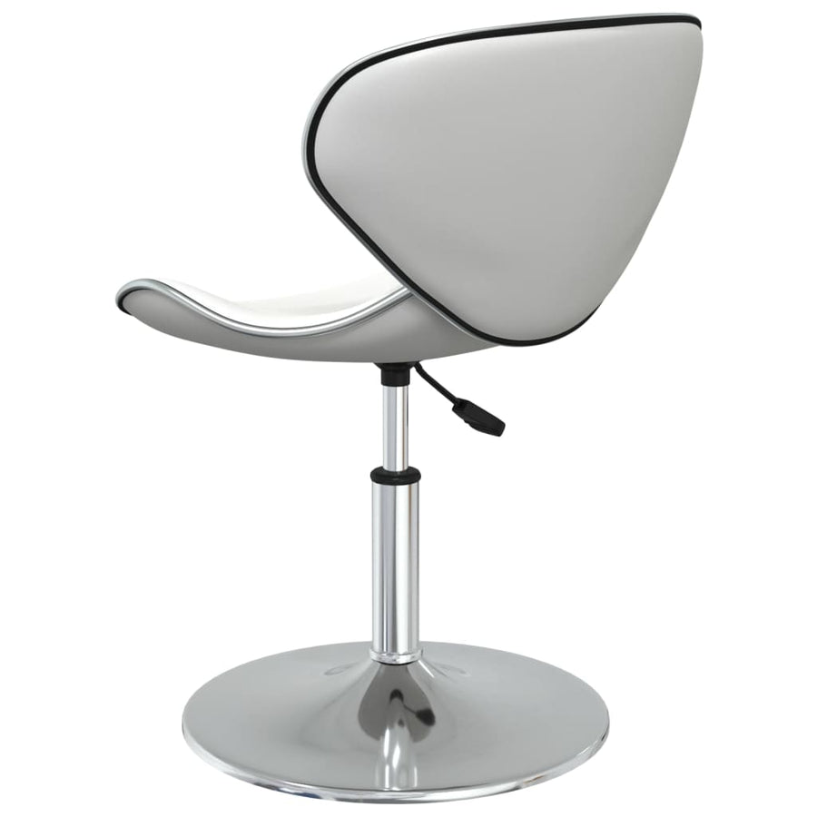 Eetkamerstoelen 4 St Kunstleer Wit