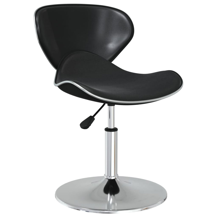 Eetkamerstoelen 4 St Kunstleer Zwart